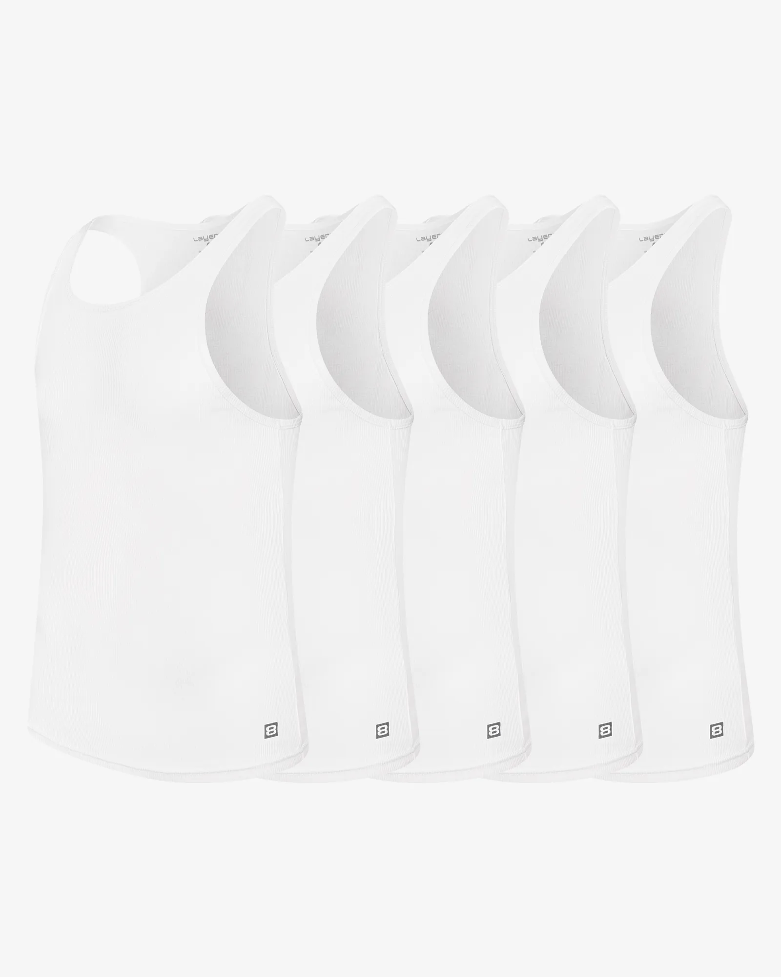 Ribbed Tank (5-Pack Multi)