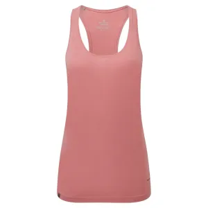 Ronhill Life Tencel Vest (Womens) - Blush Marl/Cabernet