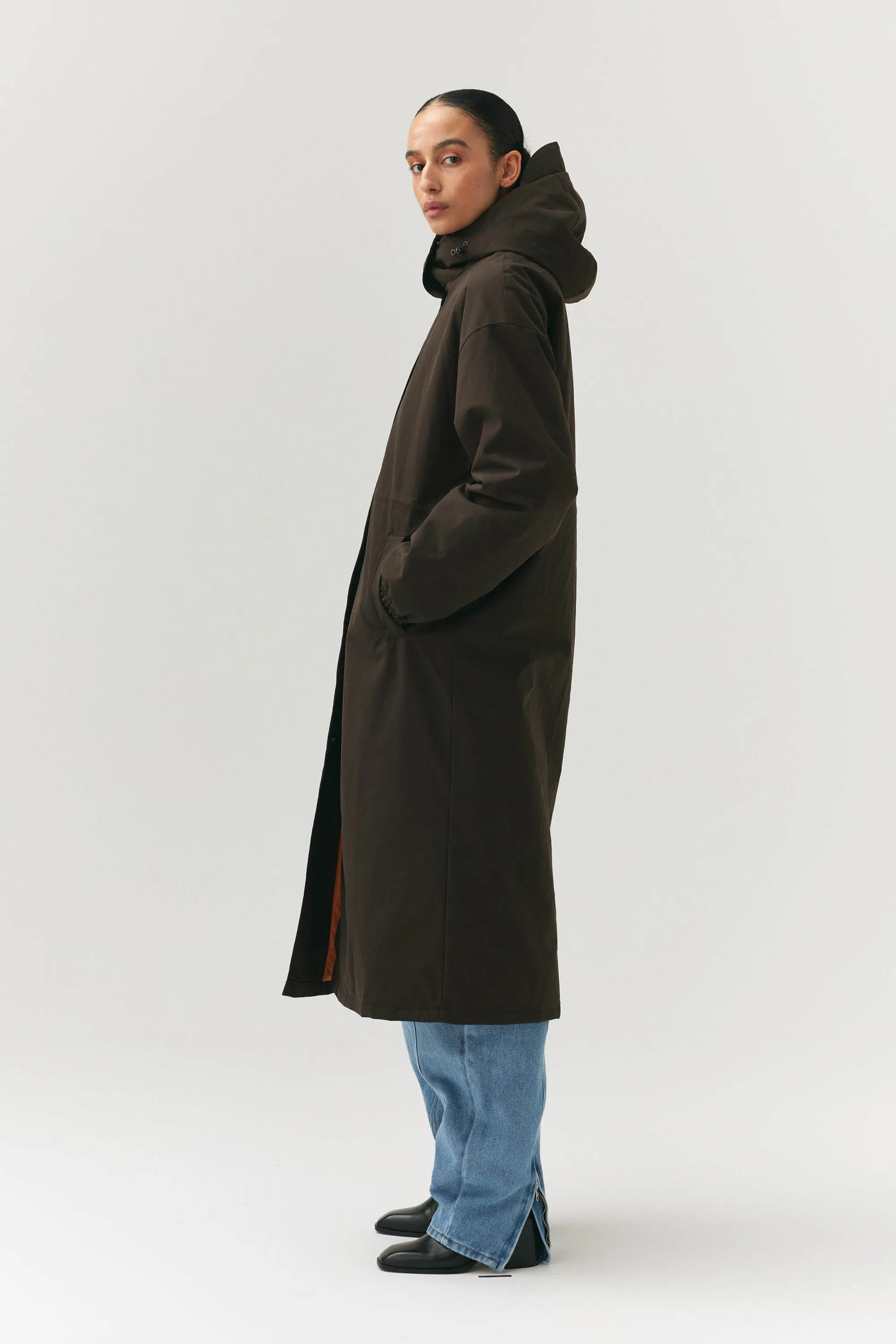 ROOMY LONG TUBE AW24 CHESTNUT