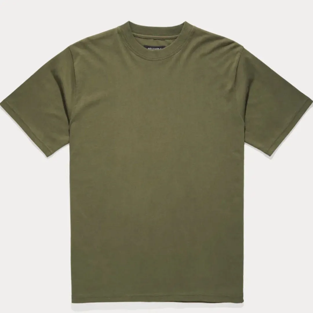 Simple | Heavy Weight T-shirt | Fatigue