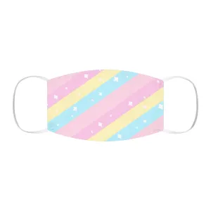 Teatime Fantasy Rainbow Snug-Fit Polyester Cotton Face Mask