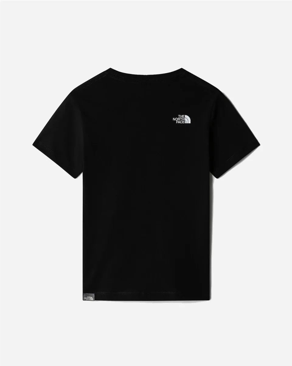 Teens S/S Simple Dome Tee - Black/White