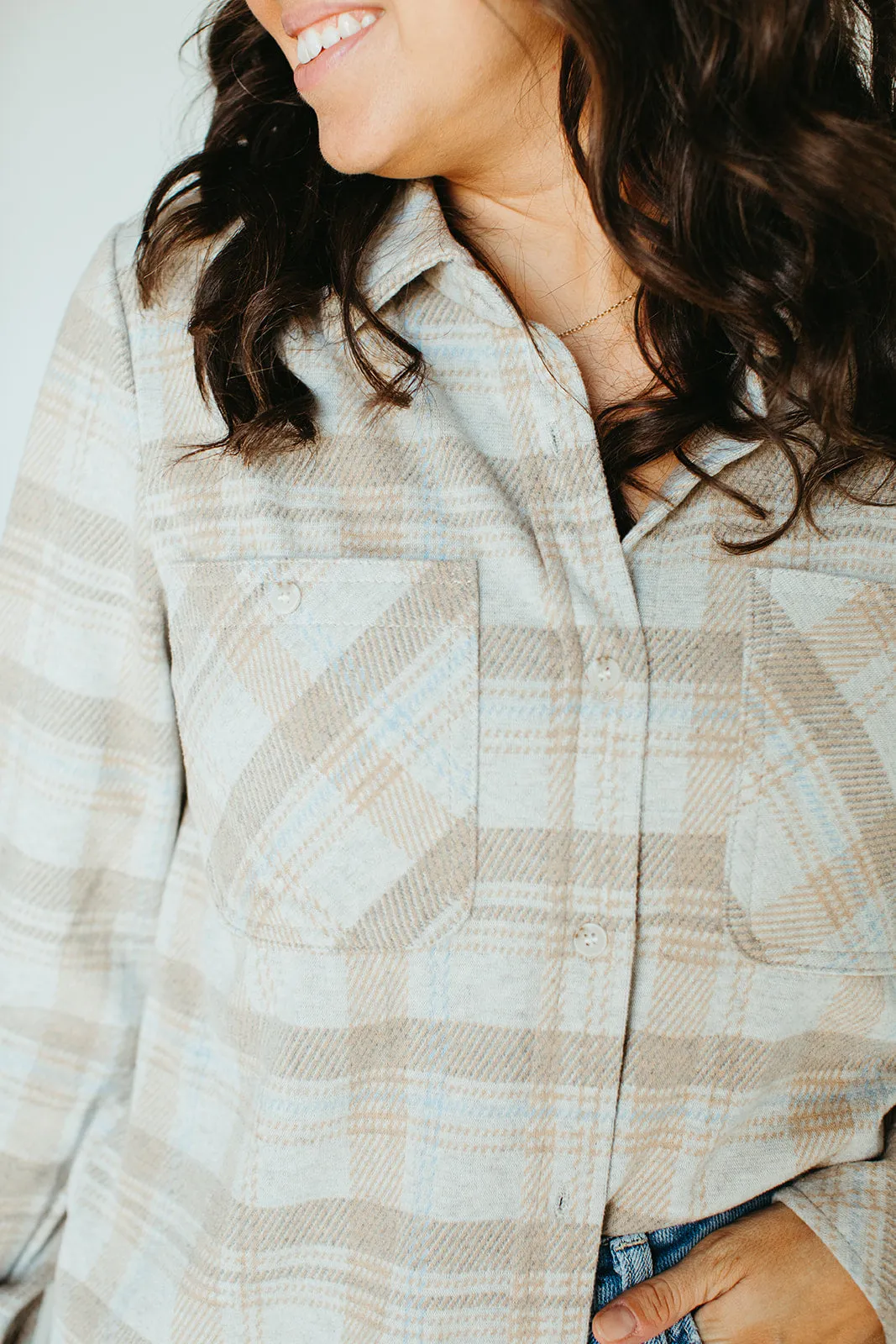 Titus Plaid Top