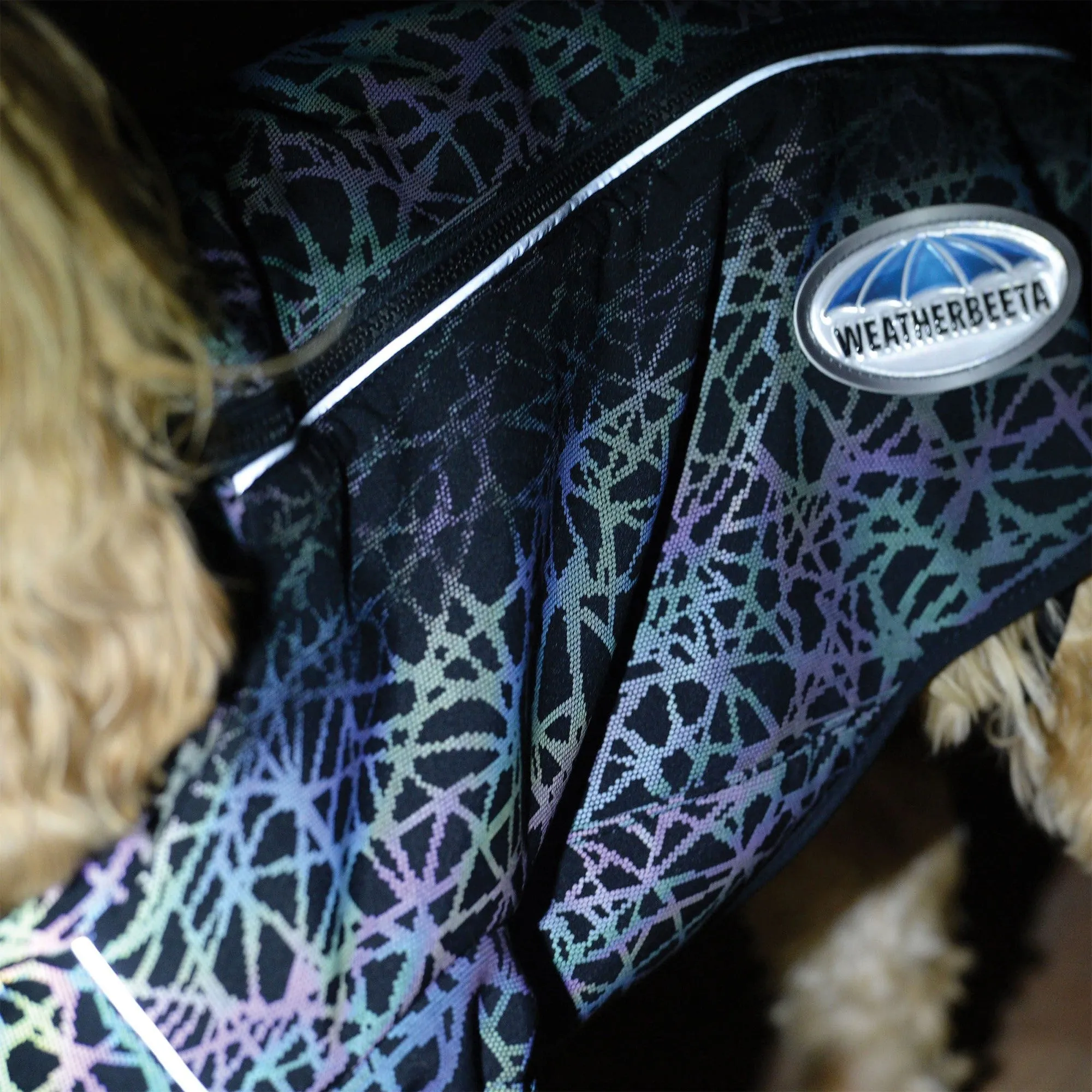 Weatherbeeta Comfitec Reflective Print Active Dog Coat