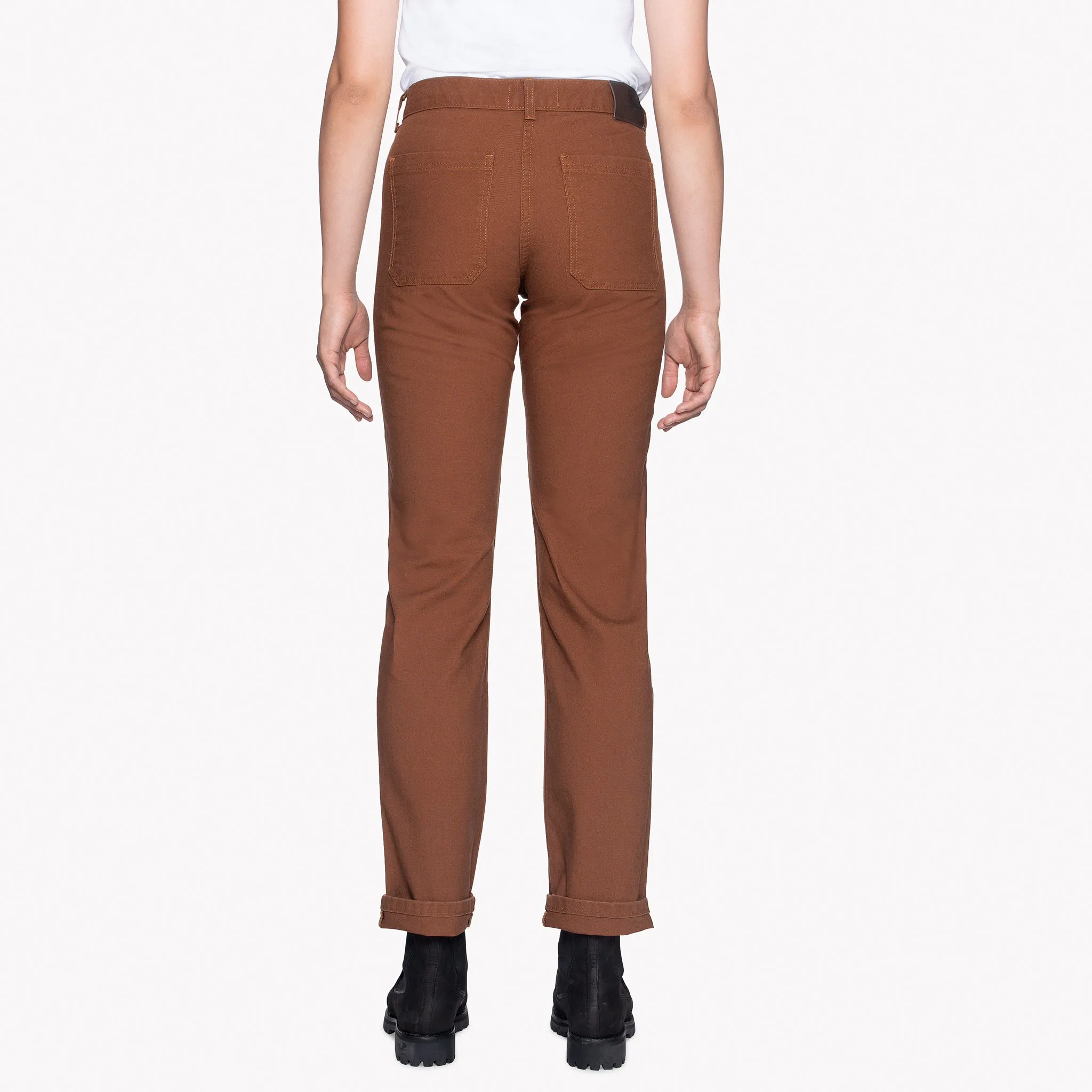 Women's - Fatigue Pant - Brick Canvas