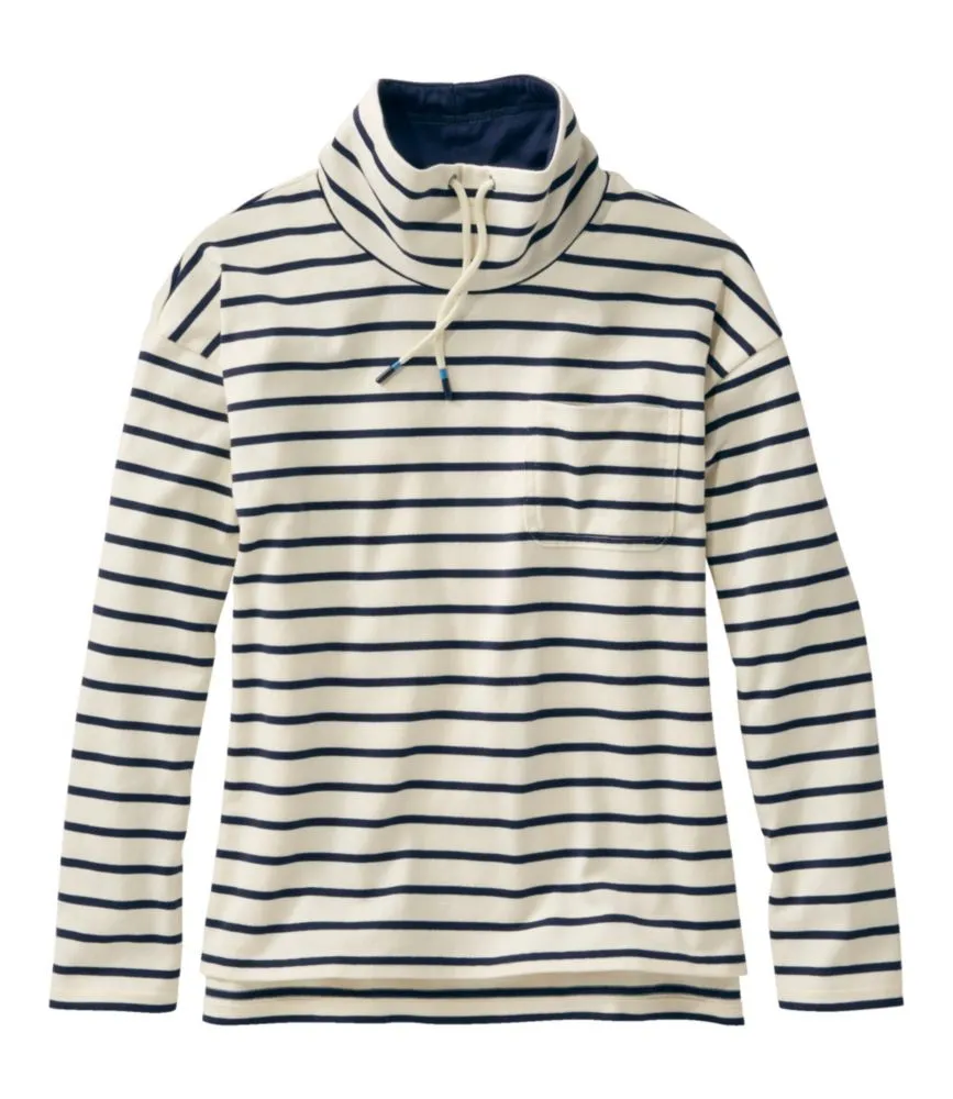 Women's Heritage Mariner Top, Funnelneck Stripe