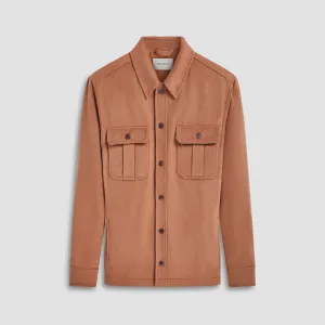 Wool Cashmere Shirt Jacket